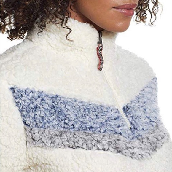 Womens weatherproof vintage cream/blue Sherpa - Picture 6 of 9